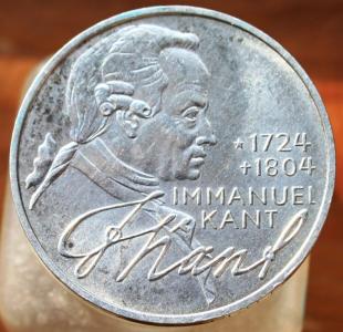ФРГ 5 марок 1977г. Иммануил Кант 1.JPG